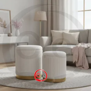 2 Pouf Contenitore