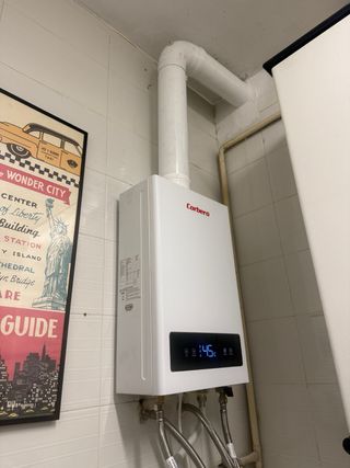 Instalación de calentadores