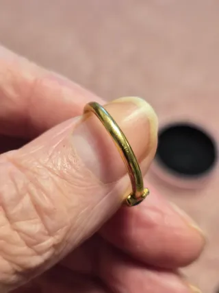 Sortija Tous Plata Vermil Dorada Multicolor