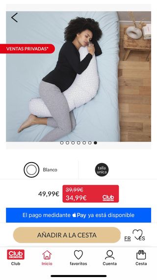 Cojín de lactancia Premaman