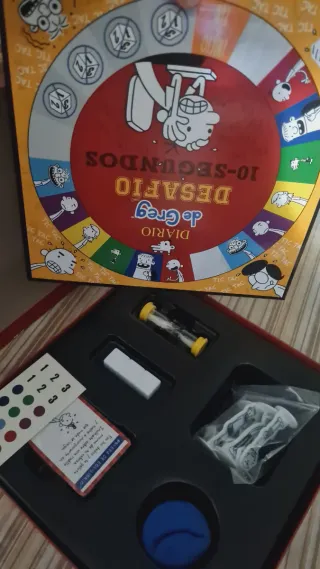 Juego de mesa El Diario de Greg: Desafío 10 Segund