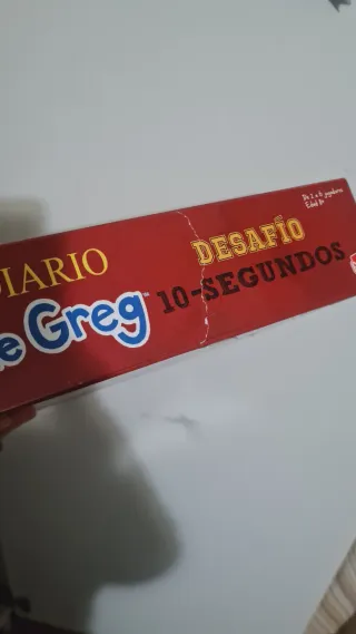 Juego de mesa El Diario de Greg: Desafío 10 Segund