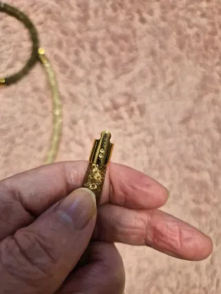 Pulseras Swarovski Doradas .