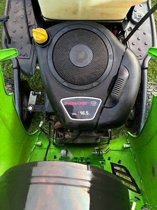 Tractor cortacésped Viking verde