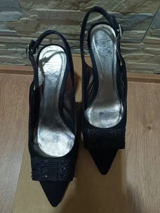 Sandalias Unisa fiesta negras talla 37