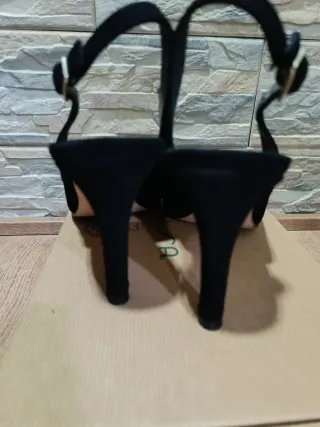 Sandalias Unisa fiesta negras talla 37