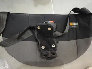 Adaptador cinturón de seguridad para embarazadas.
