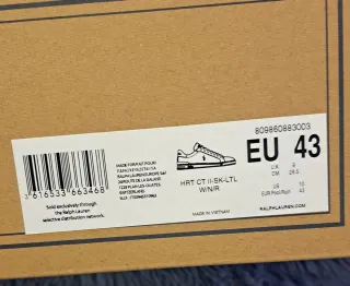 Zapatillas POLO RALPH LAUREN (NUEVO)