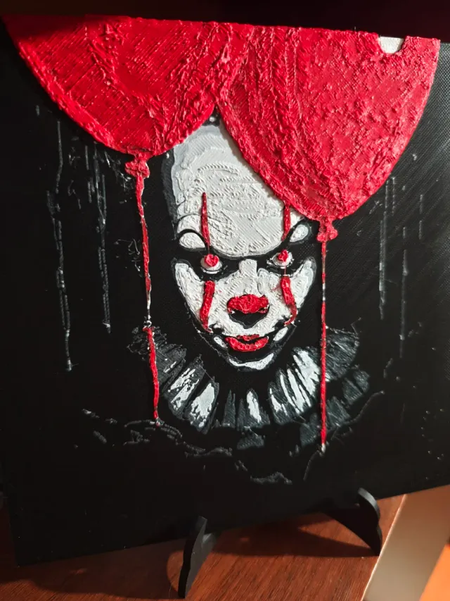 Cuadro Pennywise Bienvenidos a Derry