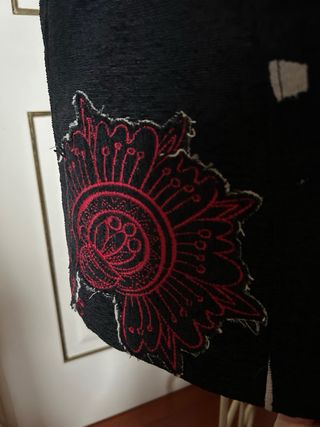 Cappotto Desigual fantasia bianco/nero taglia 42