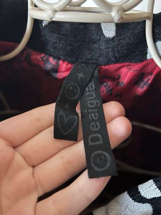 Cappotto Desigual fantasia bianco/nero taglia 42