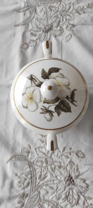 Zuccheriera Royal Worcester Porcellana