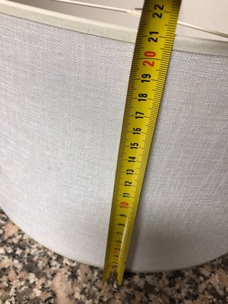 Pantalla para lámpara bombilla E-27