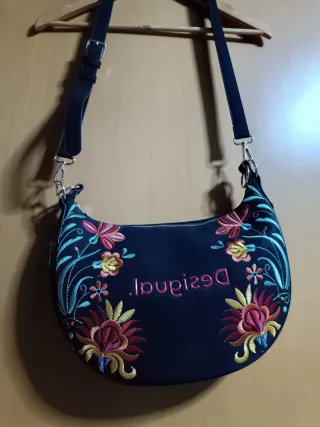Bolso Desigual bordado flores