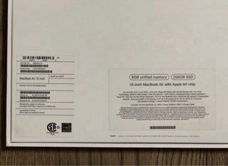 MacBook Air M1 8GB/256GB rosa oro