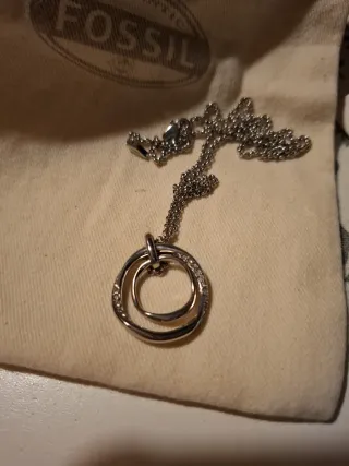 FOSSIL American Classic Set collar y pendientes