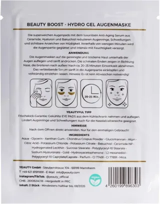 YEAUTY Set Maschere Occhi e Labbra