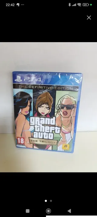 GTA Trilogy Definitive Edition PS4 Nuevo