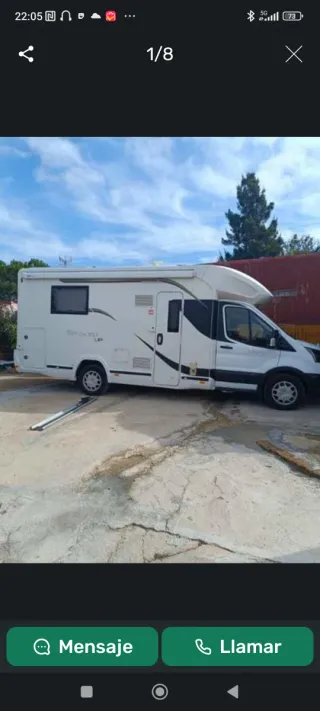 Autocaravana Benimar Tesoro 495