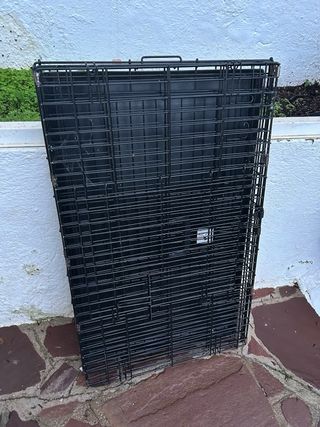 Jaula Ibañez Plegable Negra