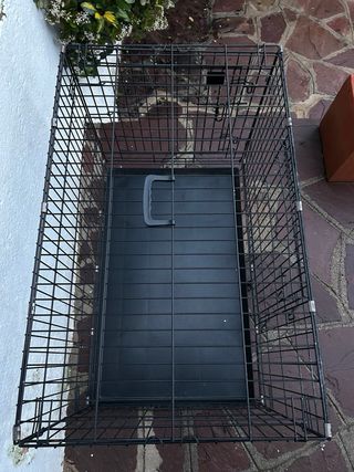 Jaula Ibañez Plegable Negra