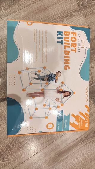 Kit Construcción Fuertes Niños 90 Piezas