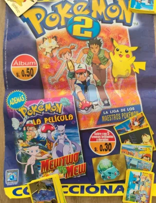 Álbum Pokémon 2 La Película Completo