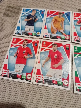 Lote de cromos de fútbol