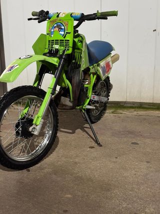 Moto Rieju Pony Cross Verde