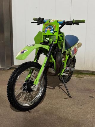 Moto Rieju Pony Cross Verde