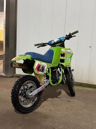 Moto Rieju Pony Cross Verde