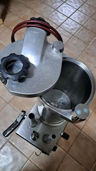 Máquina de embutir industrial acero inoxidable