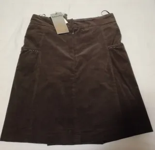 Shorts negros T. 38,falda marrón t.36 Tintoretto