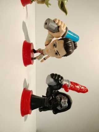 Star Wars Bobbleheads Yoda, Rey, Kylo Ren
