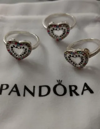 Anillo Pandora Plata Ley