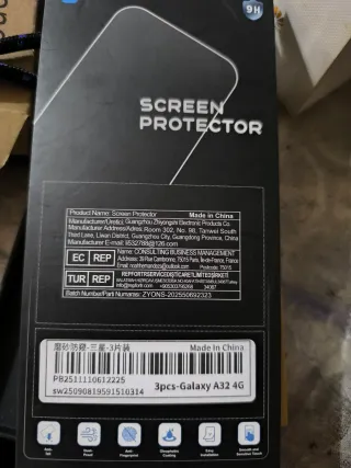 Protector Pantalla Galaxy A32 4G (3uds)
