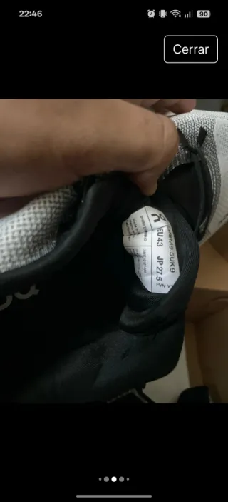 Zapatillas On Cloud Running A Estrenar talla 43