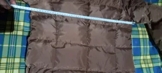 Plumifero Mujer Marrón con Capucha