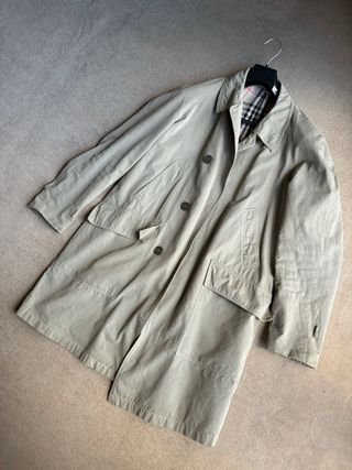 Gabardina Burberry Beige Multicolor