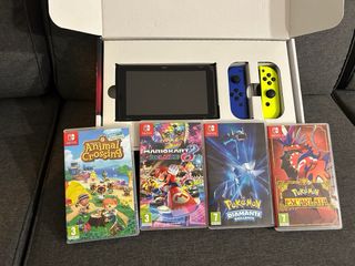 Nintendo Switch Azul y Naranja