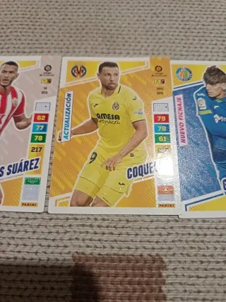 Lote 4 Cromos Futbol Panini