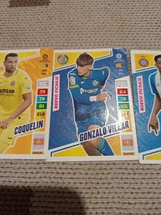 Lote 4 Cromos Futbol Panini