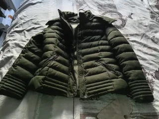 Cazadora acolchada verde mujer XL