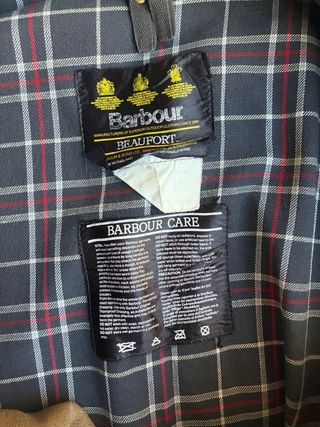 Chaqueta Barbour forrada