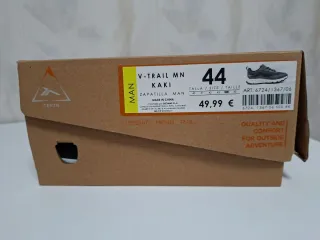 Zapatillas Tenht V-Trail MN Kaki nuevas