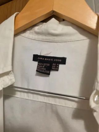 Camisa básica mujer Zara ( Basic 2000 )