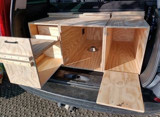 Mueble camper modular C8/similar