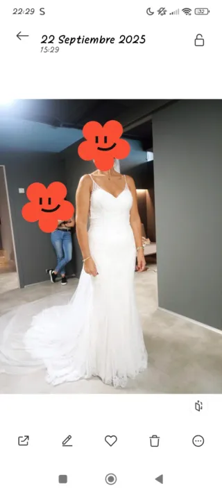 Vestido de Novia Sedka Blanco