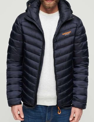 Chaqueta Superdry Fuji Padded Azul Marino XL