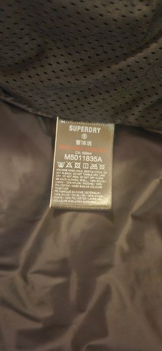 Chaqueta Superdry Fuji Padded Azul Marino XL